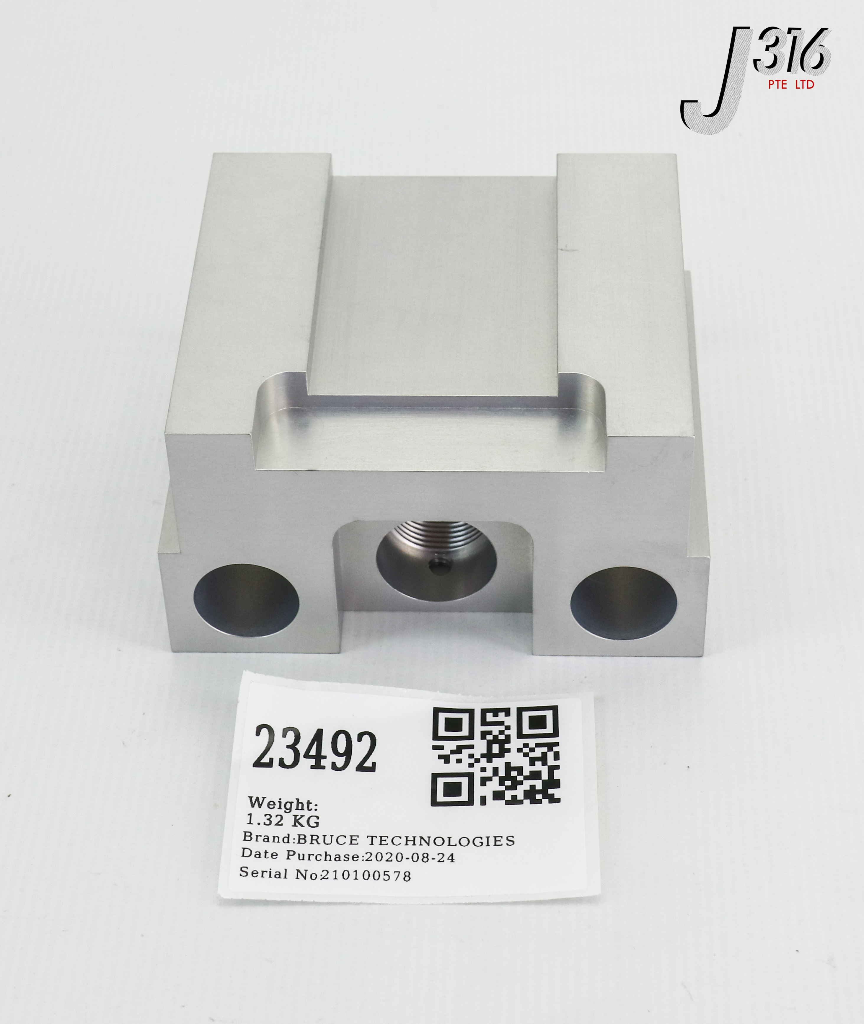 リクエスト用1 23492 BRUCE TECHNOLOGIES SLIDING BLOCK MOTOR END FOR BOATLOADER